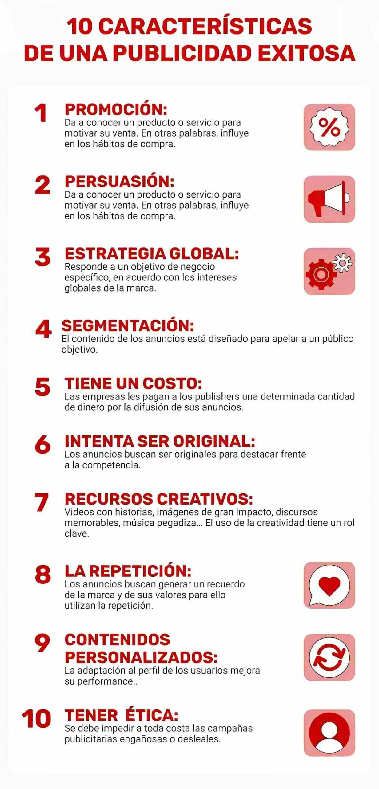 claves esenciales que caracteristicas debe tener una publicidad exitosa